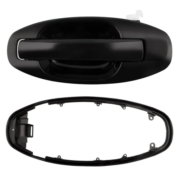 BOXI Rear Left Driver Side Exterior Outside Door Handle Replacement for Hyundai Santa Fe 2001 2002 2003 2004 2005 2006 | Replaces 83650-26000 8365026000