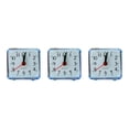 thumbnail image 2 of Reloj despertador Wosthever cuadrado azul, 2 of 6