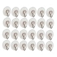 thumbnail image 1 of 24 Pcs Heavy Duty Suction Cup Hooks Heavy Duty Wall Hooks Shower Suction Hooks Suction Cup Hanger, 1 of 4