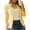 Yellow, variant on Aoochasliy Womens Blazer Jacket Clearance Solid Color Jacket Long-sleeve Cardigan Coat Outerwear