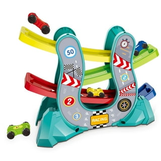 Wooden Race Car Ramp Racer Glider Toy Car Slide Car Vehicle - Walmart.com