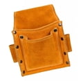 thumbnail image 4 of Bolso de La Cintura de La Herramienta Del Cuero Sharpla Espesar bolsas de uñas de cuero de vaca, 4 of 8
