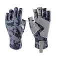 thumbnail image 1 of CSChome Accessoires de Pêche Gants de Pêche 1 Paire Super Doux Haute Élasticité Résistant à l'Usure Protection anti-UV Équipement de Camping, 1 of 7