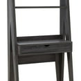 thumbnail image 4 of Benjara 60 Inch Modern Console Sideboard Desk, 2 Shelves, Wood, Distressed Grey, 4 of 5