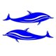 thumbnail image 1 of 3x Etiquetas Engomadas Engomada Del X 2 Del Azul para Coche Del Barco - Impermeable Baoblaze Pegatinas, 1 of 8