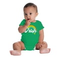 thumbnail image 4 of St Patricks Day Irish Rainbow Clover Bodysuit Jumper Girls Infant Baby Brisco Brands 12M, 4 of 6