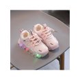 thumbnail image 4 of Daeful Baskets pour Enfants Chaussures de Sport en Maille Chaussures de Course Respirantes Roses 9.5 Tout-Petits, 4 of 7