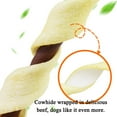 thumbnail image 5 of All Kinds of Chicken Flavor Dog Treats for Small, Medium, & Large Dog, Made from Fresh Chicken, Including Chicken Gizzard Jerky, Cowhide Wrapped in Chicken. 10.6oz, 5 of 15