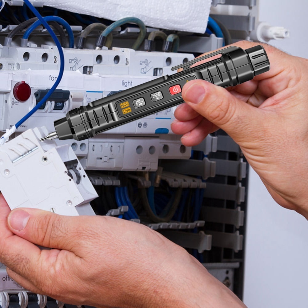 Digital Professional Multimeter AC/DC Voltage Meter Non-Contact Voltage Zero Fire Line Detector