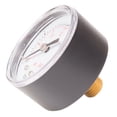 thumbnail image 1 of Plastic Casing Pressure Gauge 60 psi for Pool Filter - Brass Back Mount, 1 of 6