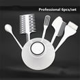 thumbnail image 2 of 6PCS Hair Dye Set Professional Creative Hair Coloring Kit Salon Hair Color Tool, 2 of 6