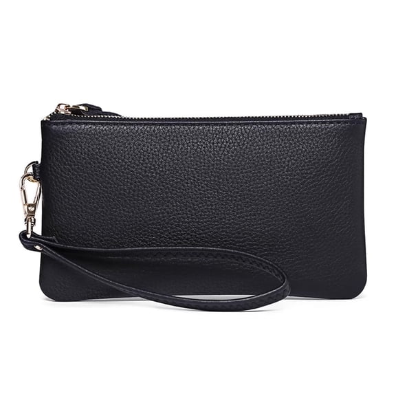 Youersen Wristlet Clutch, Stylish Cell Phone Wallet Purse for Women, Genuine Leather