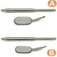 thumbnail image 3 of Miroir Dentaire Anti-Buée Rhodium Forme Longue avec Poignée Outils Dentaires de Haute Qualité, 3 of 6