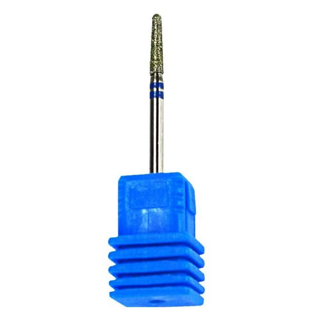 Decodeary 17 Types Nail Drill Bit Rotate Burr Cuticle Clean Manicure Tools No.10 1Set