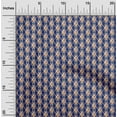 thumbnail image 2 of oneOone Cotton Cambric Medium Blue Fabric Asian Kilim Sewing Craft Projects Fabric Prints By Yard 42 Inch Wide, 2 of 5