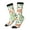 2 Black-1, variant on Racket and Tennis Ball Crew Socks for Men & Women, Breathable Casual Athletic Ankle Socks