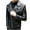Black, variant on XWSHYW Winter Jackets for Men Mens Spring and Fashion Solid Color Zipper Faux Leather Jacket