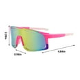 thumbnail image 3 of Tuphregyow Outdoor Cycling Sunglasses for Men and Women - Mountain Bike Eyewear - Road Bike Glasses for Outdoor Sports Pink, 3 of 7