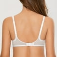 thumbnail image 4 of Women's Sexy Lace Bra Underwire Balconette Unlined Demi Sheer Plus Size Bralette, 4 of 4