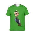 thumbnail image 2 of Luigi's Mansion Bros Game Unisex Short-sleeve Shirt For Men Women Novelty 3D Print T-Shirt Soft Comfortable Tee Shirts, 2 of 7