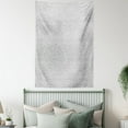 thumbnail image 4 of Music Tapestry, Complex Stylized Monochrome Notes Mixed Beats Melody Sound Vibes Joy Creative Design, Wall Hanging for Bedroom Living Room Dorm Decor, 40W X 60L Inches, Grey White, by Ambesonne, 4 of 5