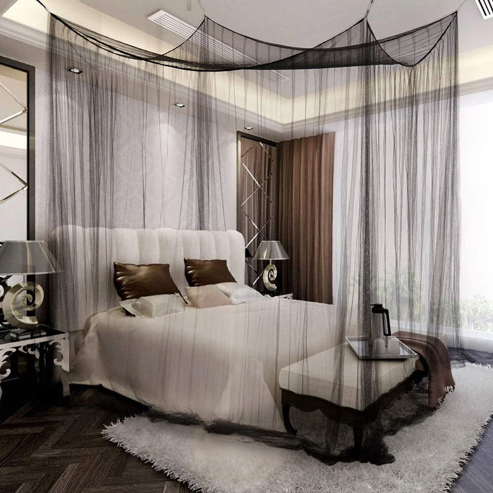 How To Hang A Canopy From The Ceiling Without Drilling Holes Shelly