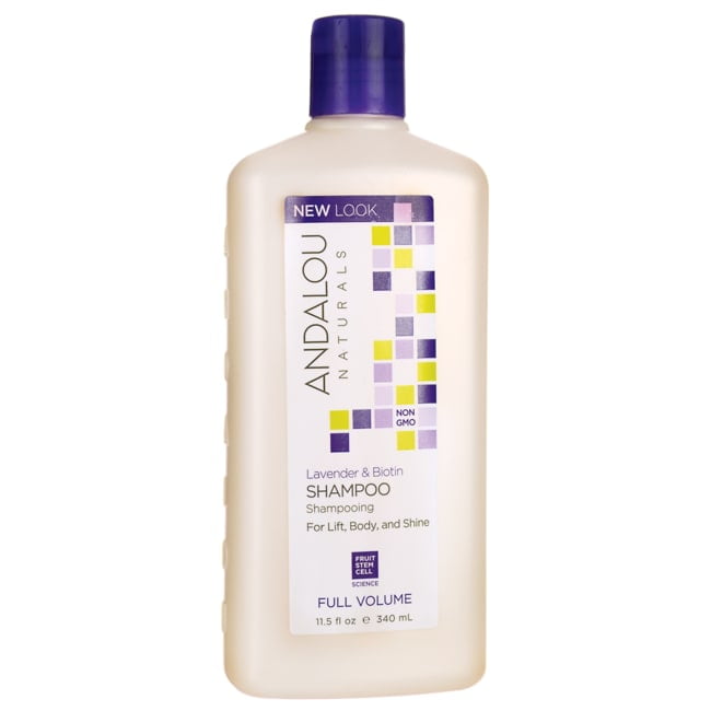 Andalou Naturals Full Volume Shampoo - Lavender & Biotin 11.5 fl oz Liq