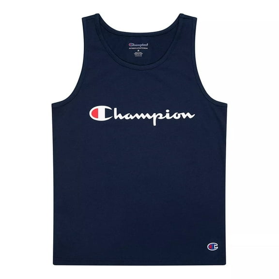 Champion Boys Sleeveless Classic Script Tank Top Shirt / Tee