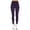 A-Purple945, variant on XIAONU High Stretch Tights for Women Soft Slim Striped Holiday Wear Legging Bottoms
