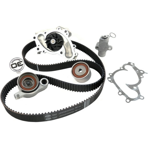 ACDelco Professional Tckwp257a Timing Belt Kit with Water Pump, Idler Pulley, and 2 Tensioners Fits select: 2004-2006 Toyota Sienna, 2001-2007 Toyota