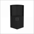 thumbnail image 2 of Corner Bar Cabinet 42" Tall - Eight Wine Cubbies, Double Door Storage | Black Wengue | Modern | Particle Board, 2 of 8