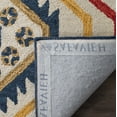 thumbnail image 3 of SAFAVIEH Aspen Christal Southwestern Wool Area Rug, Ivory/Multi, 2' x 3', 3 of 5