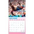 thumbnail image 4 of Otter Olympics | 2026 12x24" (Hanging) Square Wall Calendar | Plastic-Free, 4 of 9