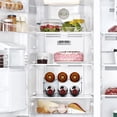 thumbnail image 3 of Space-saving Bottle Organizer for Kitchen Cabinet Storage, Versatile for Various Bottles Easy Cleaning Clear Plastic Storage, Wine and Beverage Holder Compact and Stackable Design (3-Pack), 3 of 5