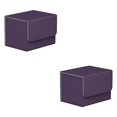 thumbnail image 1 of Vogacara Caja de almacenamiento de tarjetas comerciales con tapa Organizador portátil de PU de gran capacidad Juego Caja coleccionable Contenedor Adultos Type1 NO1 Vogacara CBP255201, 1 of 5