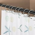 thumbnail image 4 of WSBArt 24Pcs Shower Curtain Rings, Rustproof Decorative Shower Curtain Hooks for Bathroom Shower Rod, Metal Round Shower Rings Hooks for Curtain, Loose Leaf Rings, Silver, 4 of 8