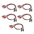 thumbnail image 2 of Battery Charging Test Cable,5 Sets Crocodile Clip Male Female Connector Test Cable DC Power Adapter Cable Highly Recommended, 2 of 14