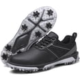thumbnail image 2 of ULTIANT Men's Golf Shoes Fixed Nailless Sole Waterproof Lightweight No-Slip Walking shoes Size7.5-14, 2 of 2