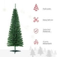 thumbnail image 4 of HOMCOM Arbre de Noël Crayon, Arbre de Noël Mince avec Branches Réalistes, 4 of 10