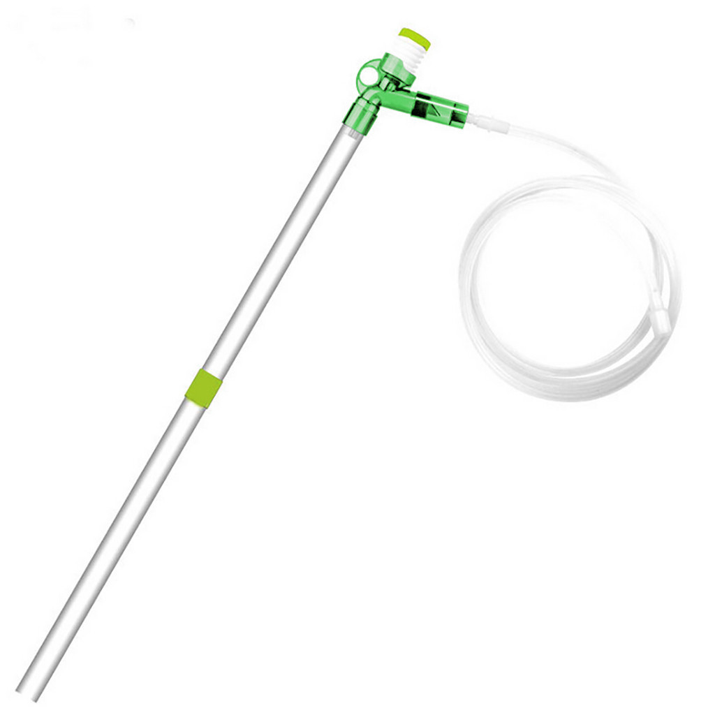 Aquarium Gravel Siphon Fish Cleaner Pump Filter Change Tank Water Clean