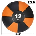 thumbnail image 3 of HOWEN Medicine Ball 12lbs, Body Balance Sport Equipment Pro Workout Weighted Ball with Easy Grip, for Fitness, Core Training, and Gym Exercise, 3 of 5