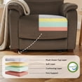 thumbnail image 5 of MCombo Zero Wall Hugger Power Recliner Chair for Small Space RV Living Room, Fabric (Coffee), 5 of 10