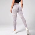 thumbnail image 4 of Celsior Compression Leggings Push Up Yoga Pants Skin-Friendly Anti Cellulite Leggings Pants for Workout Running Athletic Butt Lift Booty Workout Tights Resistance Band Breathable Light Ashy M, 4 of 6