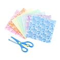 thumbnail image 1 of Uxcell 2inch Origami Paper Set, 70Pcs Luminous Square Paper, LOVE Style, 1 of 6