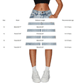 thumbnail image 4 of Girls Baggy Jorts Tween Girls Wide Leg Loose Knee Length Jean Shorts Teens Summer Y2K Skater Streetwear Washed Denim Shorts, 4 of 7