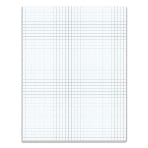 8-1/2 x 11 Inches Pack of 500-085279 White 4 Pack 1/2 Inch Rule Double Sided Graph Paper 