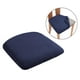 thumbnail image 4 of Funda elástica para asiento de silla de comedor Funda elástica para cojín de silla de comedor Azul marino, 4 of 9