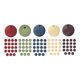 thumbnail image 4 of 100 Piezas de Silicona Zulema Perlas de Silicona 4 Colores, 4 of 5