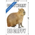 thumbnail image 3 of Capybara - Be Cappy Wall Poster, 22.375" x 34", 3 of 4