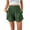 Green, variant on Yubnlvae High Waist Wide Leg Formal Shorts - 2025 Summer Casual Pockets Bottoms (Office & Weekend Wear, Tailored Fit) Green L